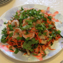 Salade de concombre à la thaï