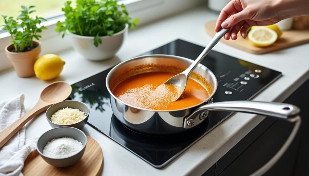 découvrez des astuces rapides et efficaces pour épaissir une sauce sans utiliser de farine, avec des méthodes naturelles et simples à appliquer.