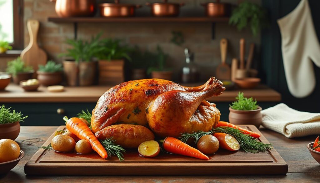 découvrez comment réussir la cuisson du rôti de chapon farci au four avec nos conseils pratiques et le temps de cuisson idéal pour un plat savoureux et parfaitement doré.