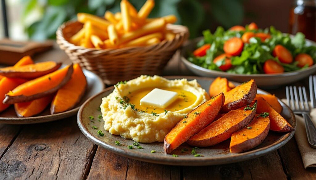 découvrez des idées simples et savoureuses pour accompagner la patate douce et sublimer vos repas avec des recettes faciles à réaliser.