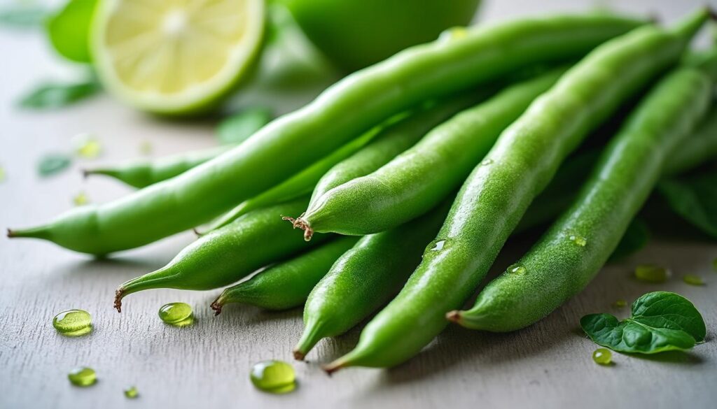 découvrez les calories et les valeurs nutritionnelles des haricots verts pour 100 grammes. informations détaillées pour une alimentation saine et équilibrée.