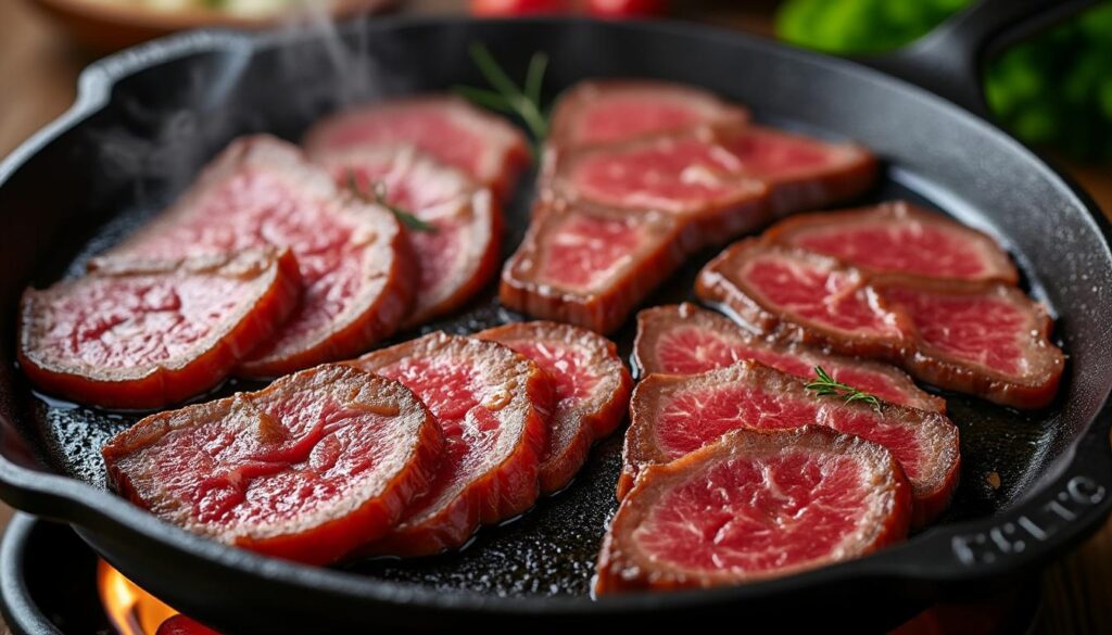 découvrez une recette simple et rapide de viande à fondue à la poêle, savoureuse et parfaite pour un repas convivial et gourmand.