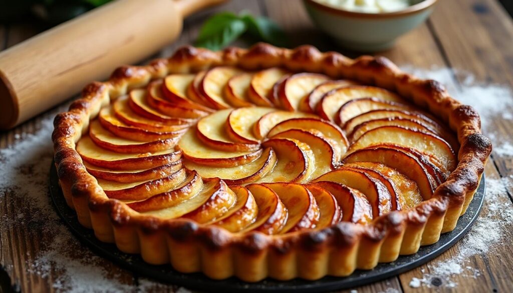découvrez la recette traditionnelle de la tarte tatin grand-mère, une douceur facile et rapide à préparer pour régaler toute la famille.