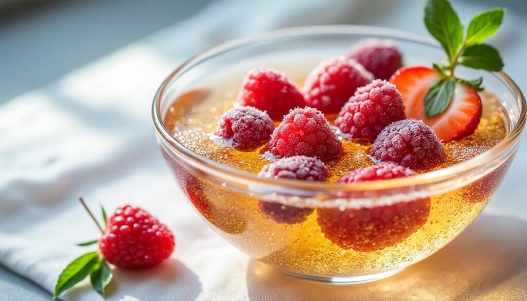 découvrez notre recette facile de soupe de champagne aux fruits rouges surgelés, idéale pour un apéritif frais et gourmand.