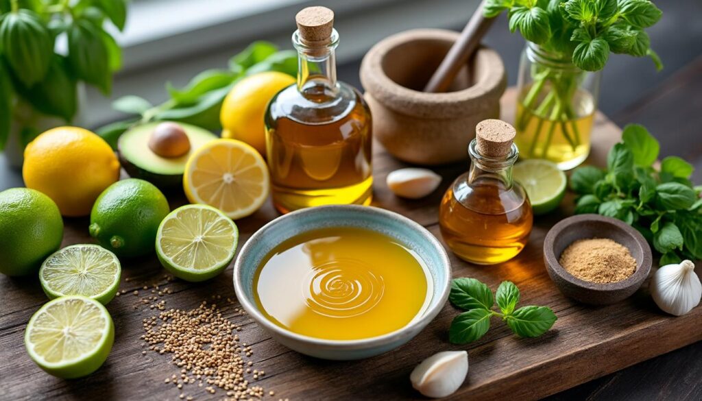 découvrez des recettes simples et naturelles de vinaigrettes sans vinaigre pour des assaisonnements savoureux et originaux.
