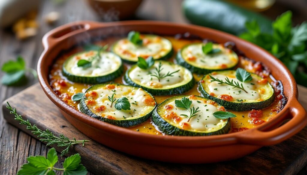 découvrez notre recette facile et rapide de courgettes au four, pleine de saveurs pour un plat sain et gourmand à partager en toute simplicité.