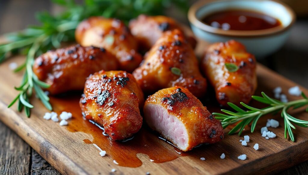 découvrez une recette simple de manchons de canard accompagnée de conseils de cuisson pour réussir ce plat savoureux et tendre à chaque fois.