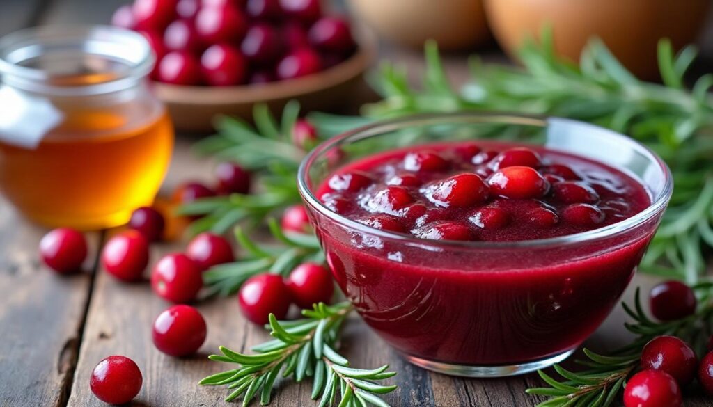 découvrez une recette facile de sauce cranberry maison, parfaite pour accompagner vos plats et ravir vos papilles avec une touche fruitée et acidulée.