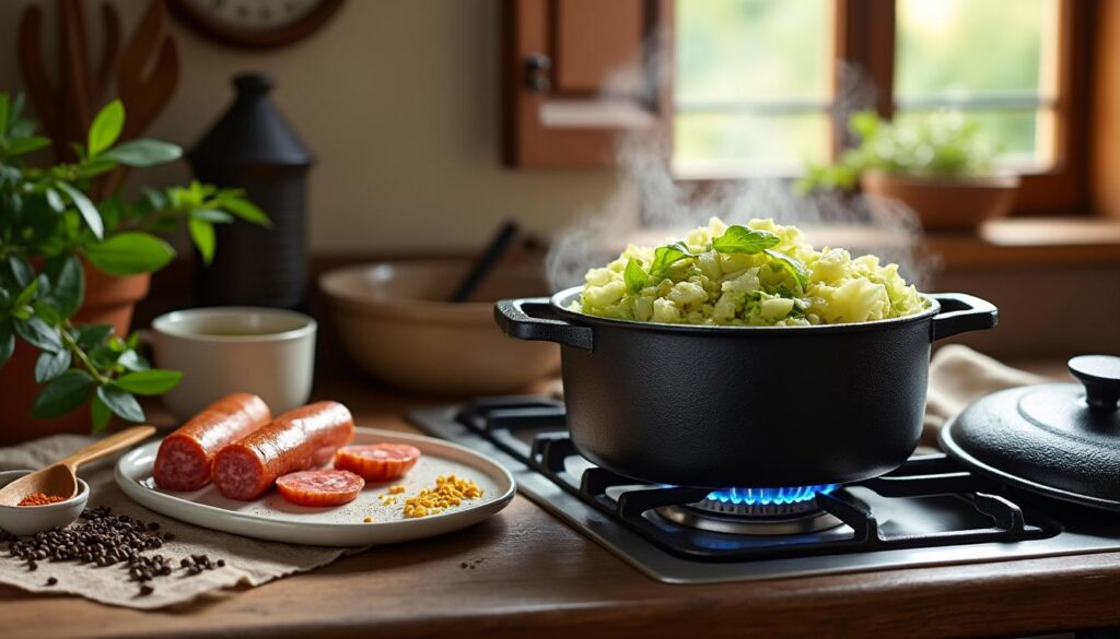 découvrez nos astuces pour réchauffer la choucroute tout en conservant sa saveur et sa texture délicieuse. suivez nos conseils simples pour un plat savoureux à chaque dégustation.
