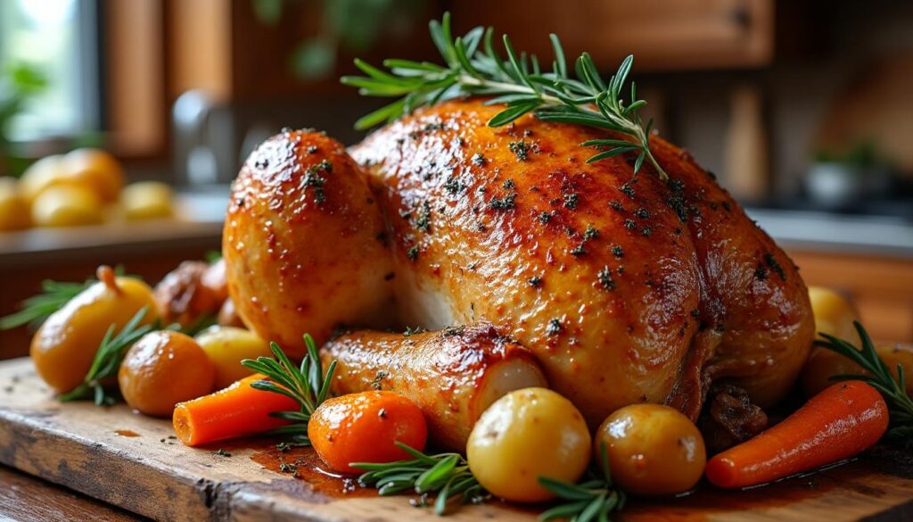 découvrez notre recette facile et rapide pour une cuisse de dinde au four moelleuse, parfaite pour un repas savoureux et gourmand.