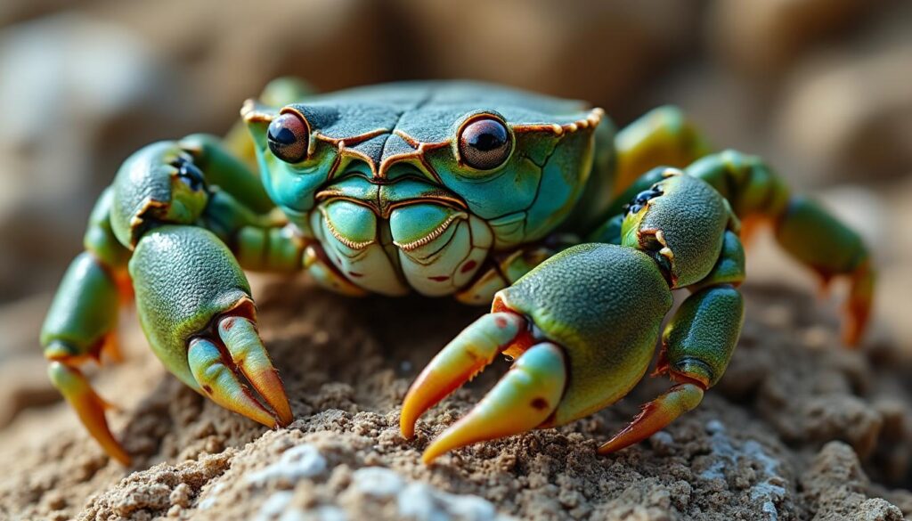 découvrez tout sur le favouille, ce petit crabe vert typique de provence : habitat, alimentation, comportement et conseils pour l'observer.