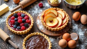 découvrez des recettes sucrées simples et gourmandes à base de pâte brisée, idéales pour toutes vos envies de dessert faits maison.