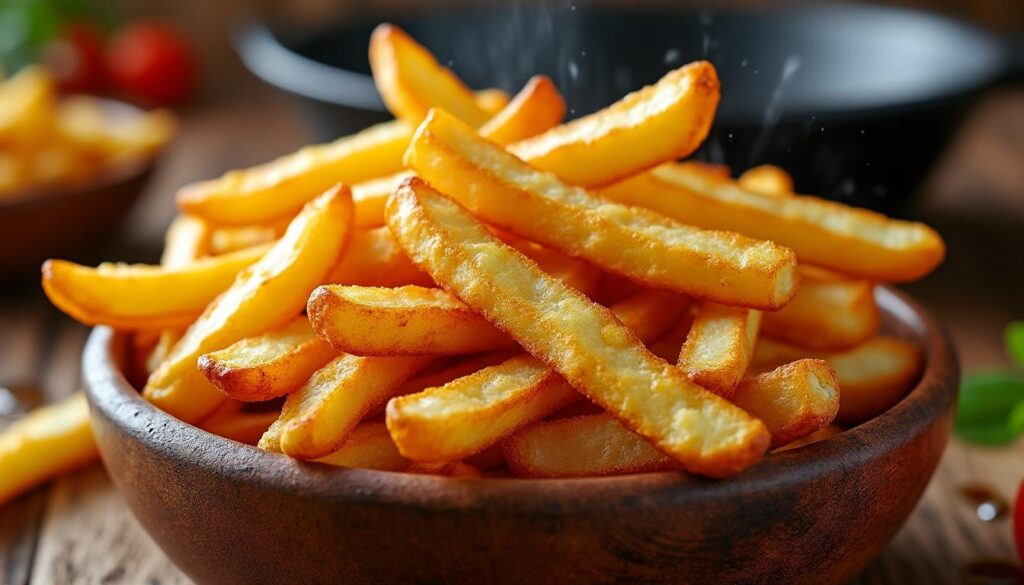 découvrez la recette authentique des frites à la graisse de boeuf pour des pommes de terre croustillantes et savoureuses, un classique incontournable à déguster sans modération.