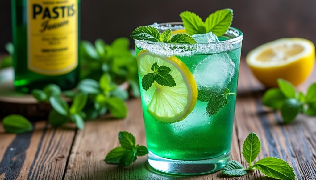 découvrez la recette facile du perroquet, un cocktail rafraîchissant à base de pastis et de menthe, parfait pour vos apéritifs estivaux.