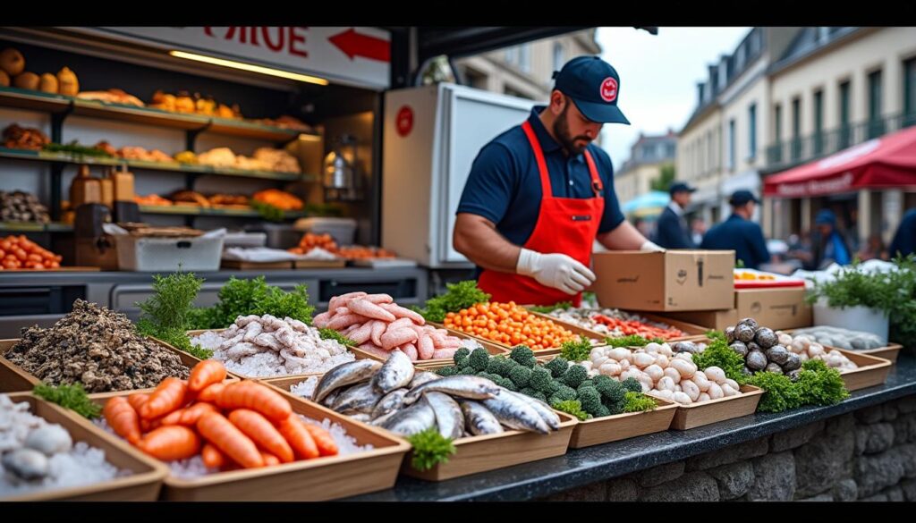 découvrez notre poissonnerie à caen, spécialiste des produits frais de la mer, avec une livraison rapide directement chez vous. qualité et fraîcheur garanties !