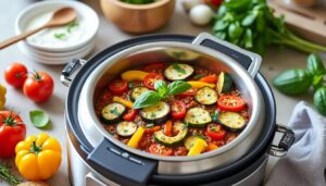 découvrez la recette inratable de la ratatouille au cookeo, rapide et facile à préparer pour un repas savoureux et healthy.