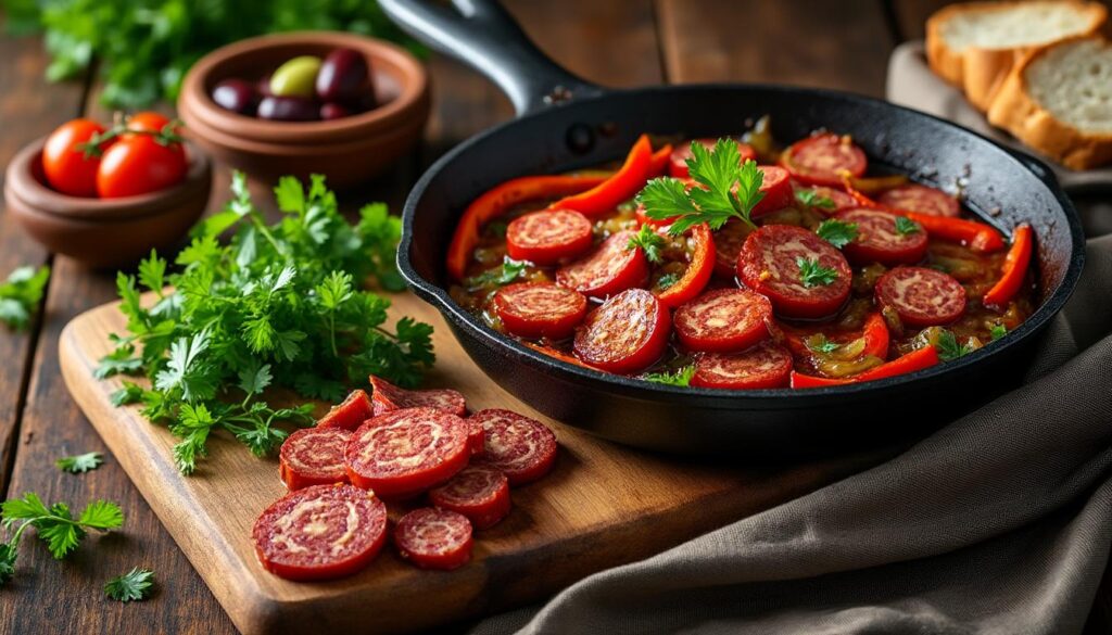 découvrez nos recettes faciles et savoureuses avec du chorizo, parfaites pour des repas rapides et gourmands à tester dès aujourd'hui.