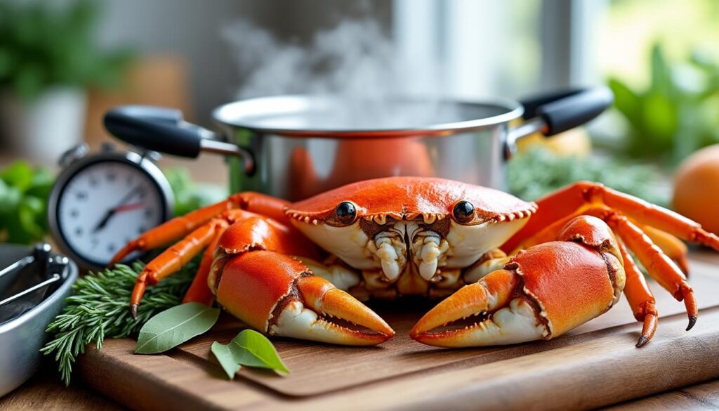 découvrez le temps de cuisson idéal pour un tourteau d'1 kg, ainsi que des astuces simples pour réussir parfaitement votre crustacé à chaque fois.