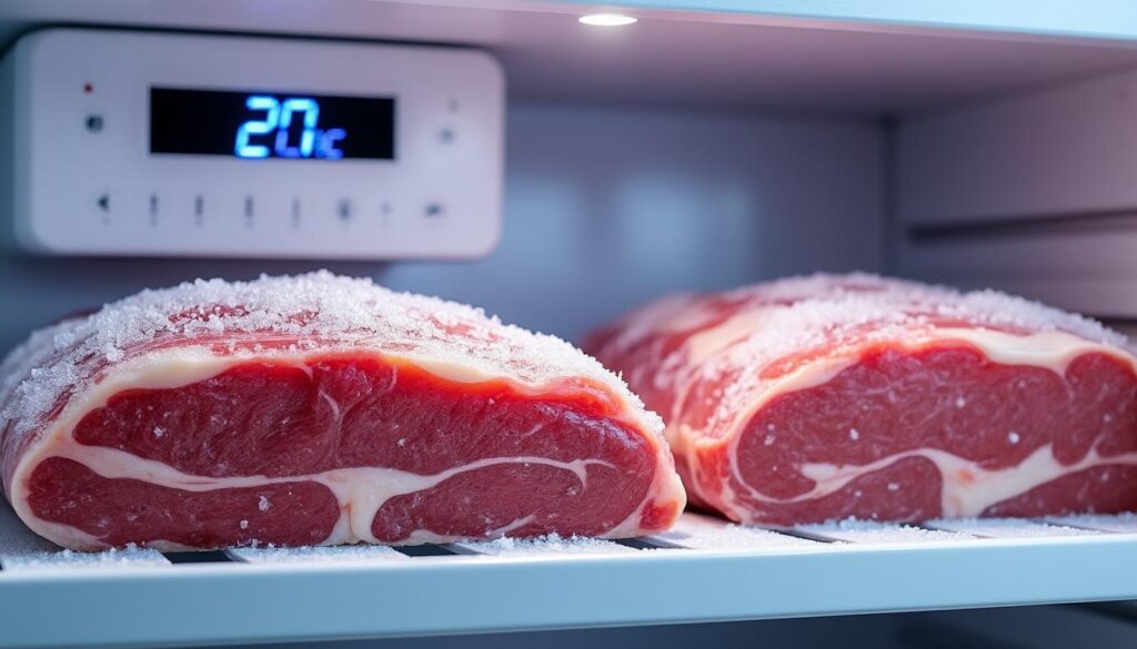 découvrez les informations essentielles sur la sécurité et la qualité de la viande congelée pendant 3 ans, et comment bien la conserver pour préserver ses propriétés.