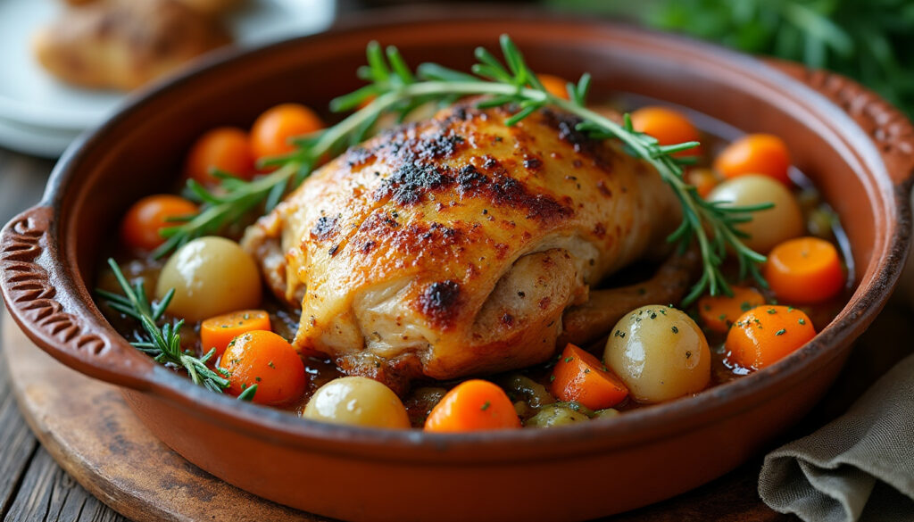 découvrez une recette simple et savoureuse de cuisse de pintade en cocotte, parfaite pour un repas gourmand et facile à préparer.
