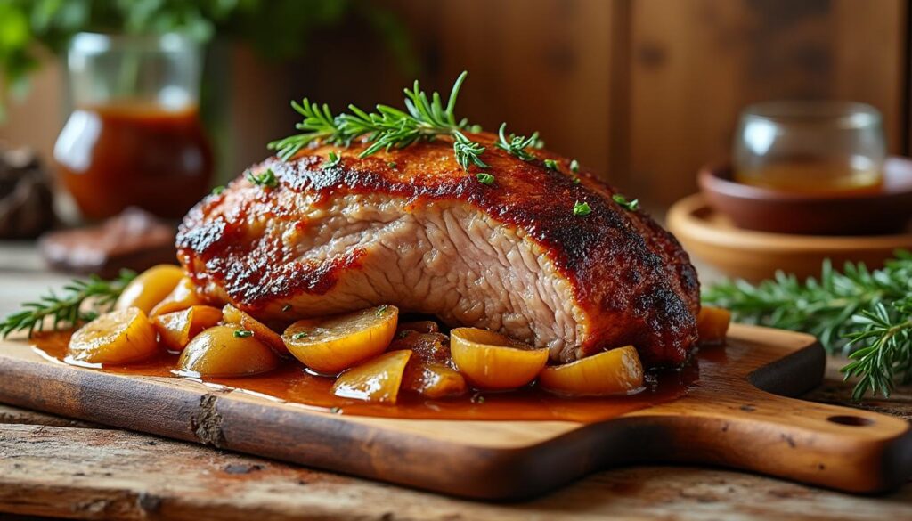 découvrez la recette traditionnelle de la joue de porc façon grand-mère, une préparation fondante et facile à réaliser pour un repas savoureux et réconfortant.