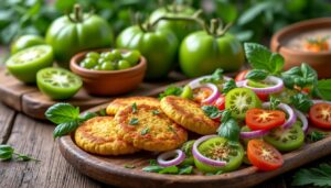 découvrez des recettes faciles et gourmandes pour cuisiner la tomate verte pas mûre. idées originales et savoureuses pour sublimer vos plats avec des tomates non mûres.
