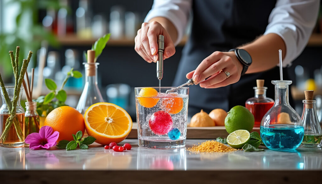 découvrez les techniques essentielles et des recettes simples de cocktail moléculaire pour débutants afin d'impressionner vos invités avec des créations innovantes et surprenantes.