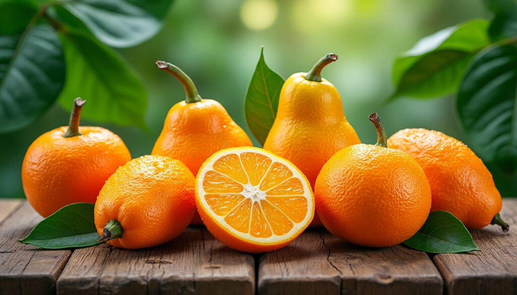 découvrez 7 variétés surprenantes de fruits exotiques orange et leurs bienfaits pour la santé. explorez leurs saveurs uniques et apprenez comment les intégrer dans votre alimentation.