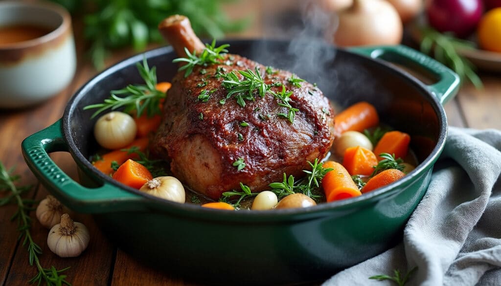 découvrez notre recette facile et savoureuse de cuissot de chevreuil en cocotte, parfaite pour un repas gourmand et convivial.