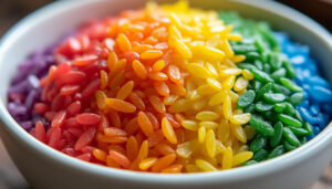 découvrez pride rice, le riz arc-en-ciel coloré qui célèbre la diversité et l'inclusion à travers ses couleurs vibrantes.