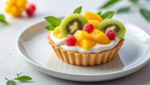 découvrez une recette facile et rapide de tartelette nuage aux fruits exotiques, parfaite pour une douceur légère et fruitée en toute simplicité.