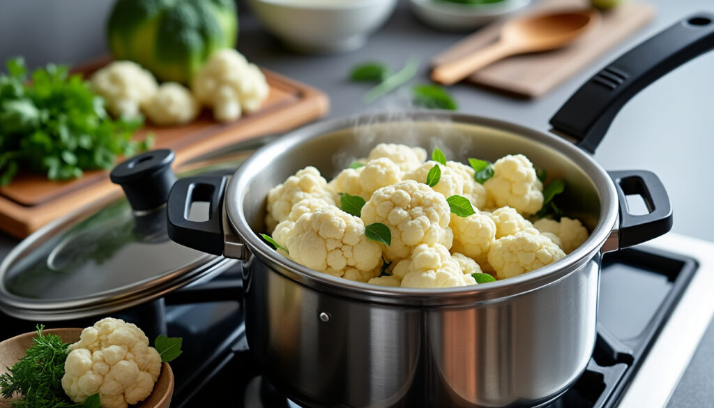 découvrez le temps de cuisson du chou-fleur à la cocotte-minute et nos astuces pour obtenir des fleurettes tendres, savoureuses et rapides à préparer.
