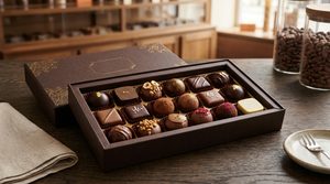 boîte de chocolats fins