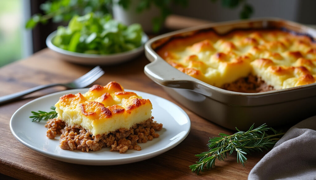 découvrez la recette traditionnelle du parmentier de canard façon grand-mère : un plat facile, généreux et réconfortant, avec une purée fondante.