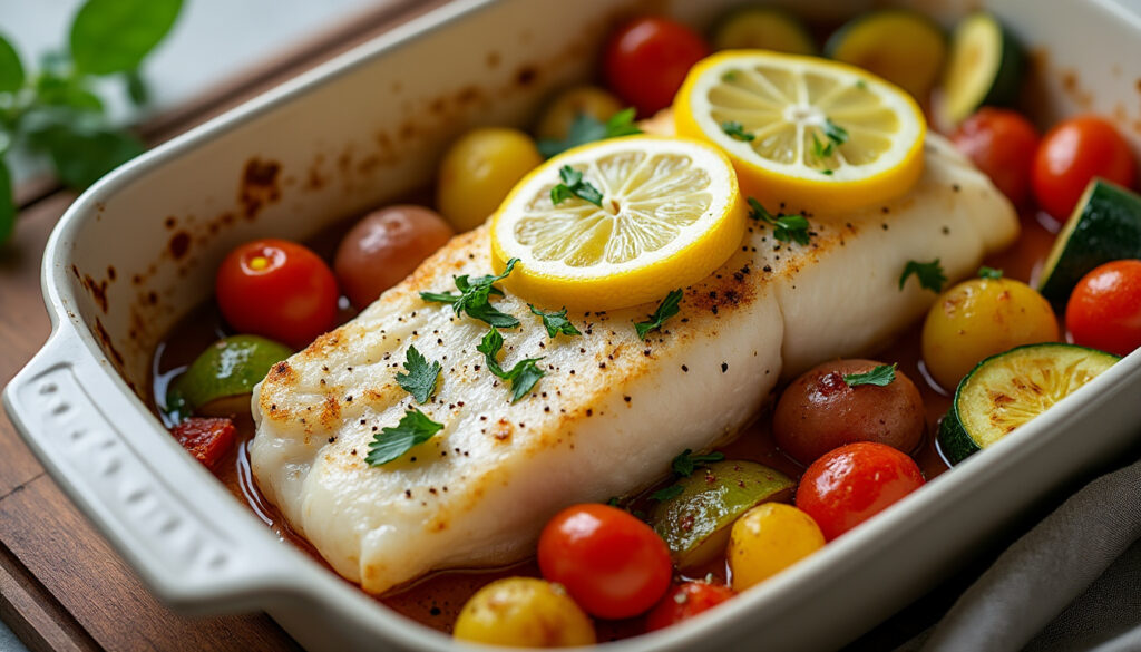 découvrez une recette facile de rôti de cabillaud au four : un plat savoureux, tendre et simple à préparer pour régaler toute la famille.